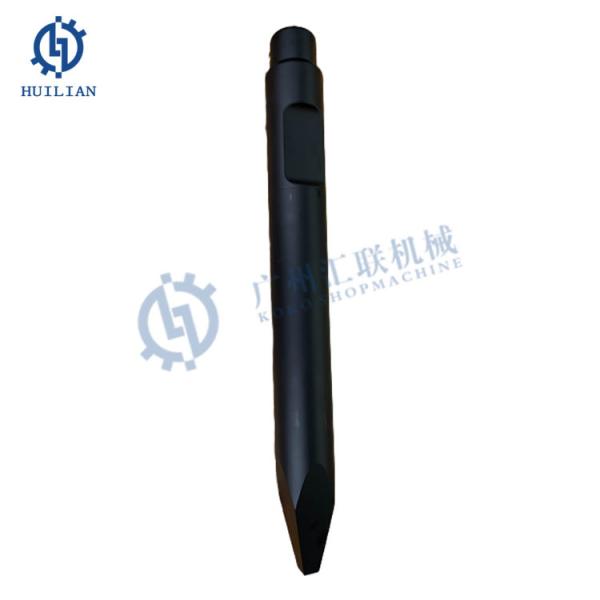 Quality KOMATSU JTHB360-3 JTHB50-3 Moil Point Chisel Hydraulic Breaker Parts Excavator Blunt Wedge Diamond Point Hammer Rock Breaker Chisel wholesale