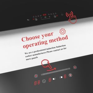 Full Sliding Touch Operation Induction Hotplates With Child Lock