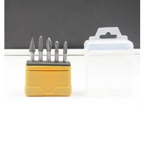 Double Cut YG8 Carbide Rotary File Set For Grinding