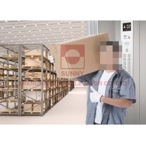 1000kg Small Gearless Machine Room Less Elevator With Stainless Steel 304