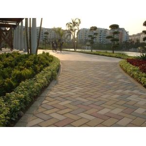 Water Permeable Ceramic Paving Stone Tile for Driveway and Walkways in Common