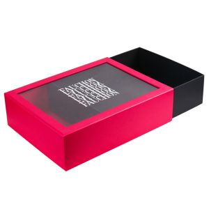 Luxury Printed Packaging Box Matt Lamination Drawer Printed Cardboard