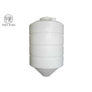 Total Drain Rotomolding Products , Plastic Cone Bottom Rinse Tanks CPT1500L