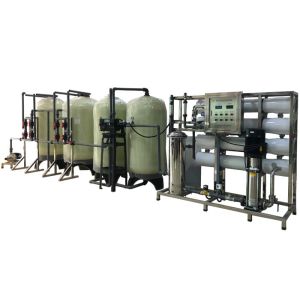 4000lph Automatic Ro System With One Work One Standby Water Softener Hardness
