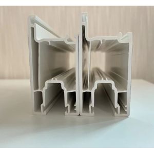 GKBM Greenpy White 88B Sliding UPVC Plastic Window Profiles 2.5mm 2.8mm