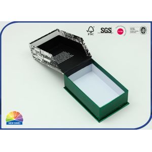 Reusable Present Package Box Custom Printed Hinged Lid Paper Box