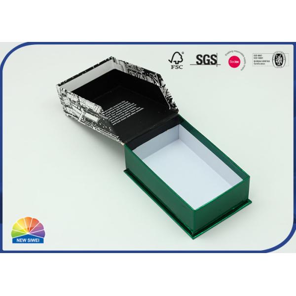 Quality Reusable Present Package Box Custom Printed Hinged Lid Paper Box wholesale