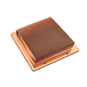 High Precision Aluminum Copper Skiving Fin Heatsink For Electronic Devices