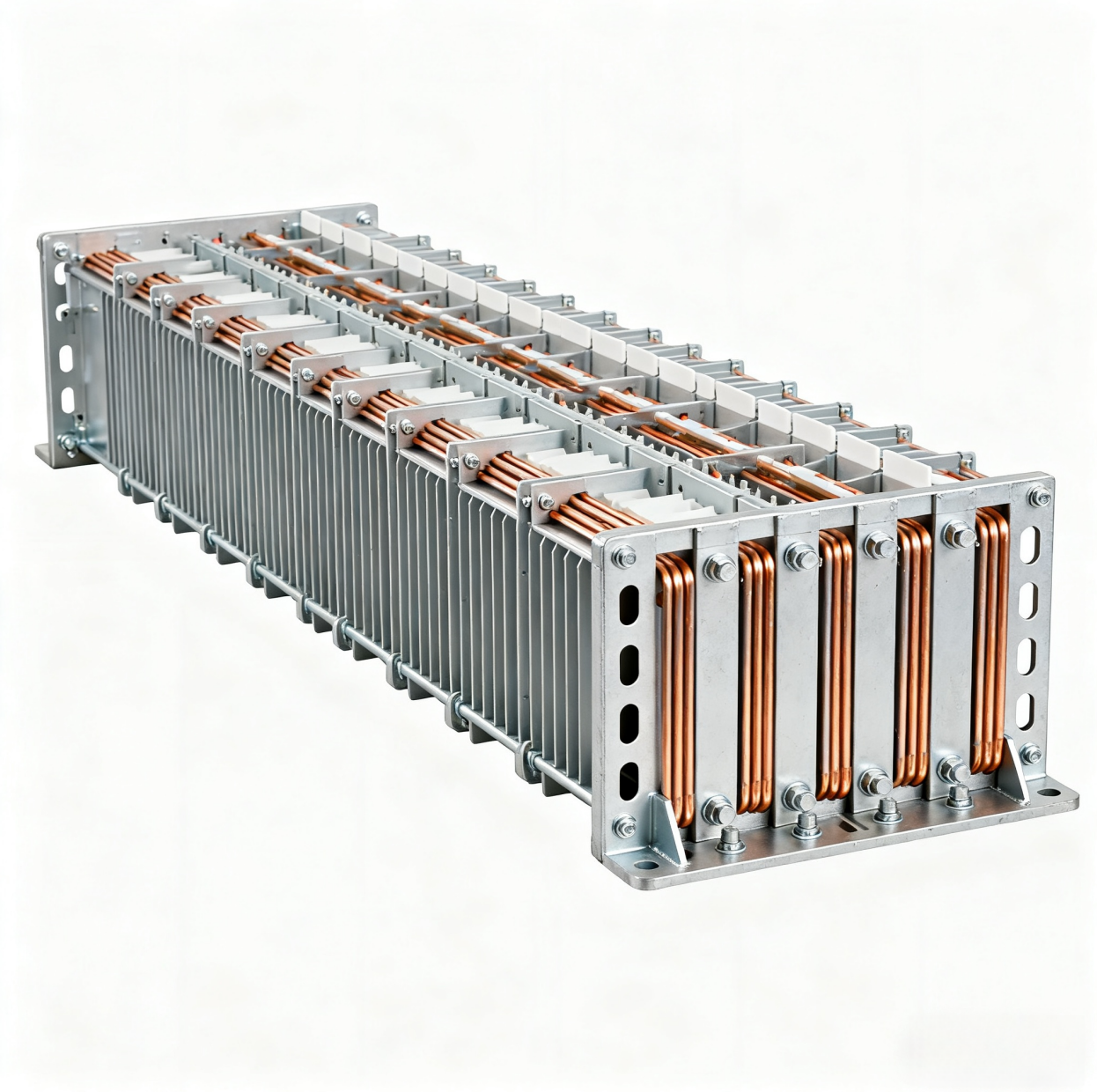 100A 250A 400A 630A High Voltage Bus Duct Dense Busbar Slot Plug In Box