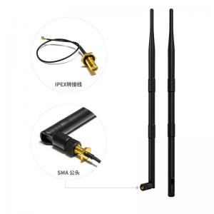 China Customized Connector Type Rubber Duck Wireless Antenna for Router 868MHz 915MHz 1.5Ghz 2.4Ghz 5.8Ghz on sale