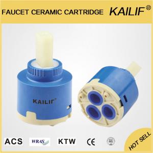 Cheap KAILIF 35mm Flat Single Seal Basin Faucet Ceramic Valve Cartridge for sale