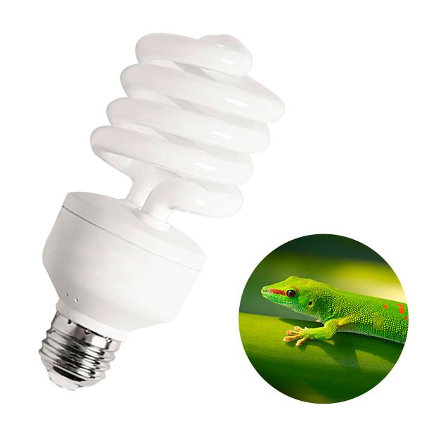 Compact Fluorescent UVA UVB Reptile Light 10.0 23W 13Watt Reptile Desert UVB