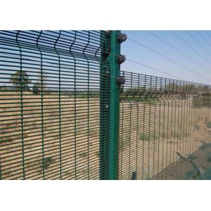 China Welded 358 Anti Climb Mesh Powder Coated Anti Cut Fence 12.7mmX76.2mm on sale