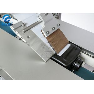 91mm Belt Cosmetic Double Side Sticker Labeling Machine 250BPM