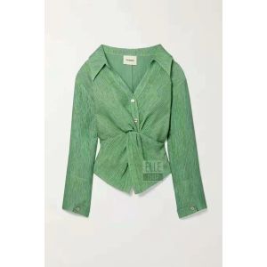 Brilliant coloured fabric 100%Polyester Fashion designs for solid and printing