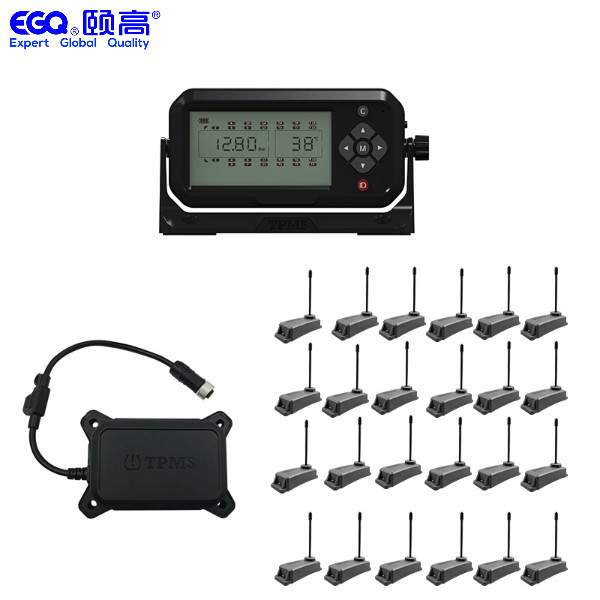 Quality 24 Wheels 433.92 MHZ Truck Tire Pressure Monitoring System wholesale