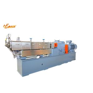 Rubbler / Plastic Blending Compounding Twin Screw Extruder Simenes Motor