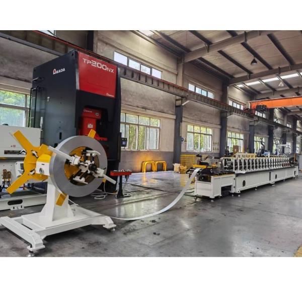 Quality Uni Strut C Channel Steel Profile Roll Forming Machine For Solar Panel Supporting wholesale