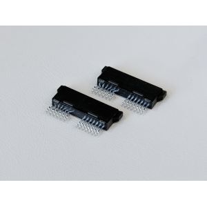 High-Reliability SATA 13Pin 180° Wire Crimp Female Connector 1.27mm Pitch |