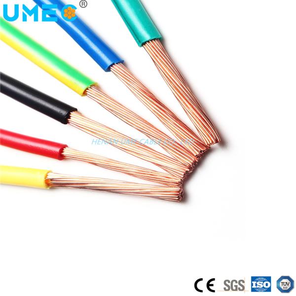 Quality Bvr Cable Stranded Oxygen Free Copper Conductor Multicore Core Wire with PVC Insulation wholesale