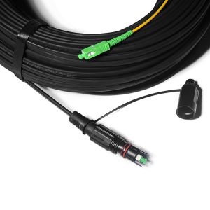 0.3dB Single Mode Outdoor Patch Cord SC MPO FTTA Waterproof
