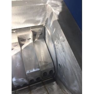 Central Fast-speed Gray Granulating Machine / Shredder / Granulator SKD-11 OG