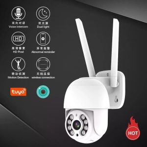 1080p Full HD Tuya Wifi Smart Camera Night Vision App Control Smart Outdoor