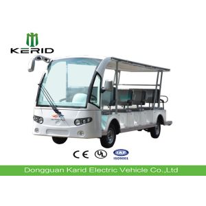 China Multi Passenger Spacious Electric Shuttle Bus Suits For Tourist Attractions 14 Seats on sale