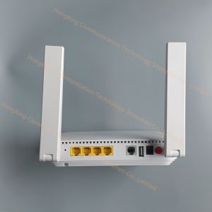 Cheap FTTH F6610 GPON ONT AX3000 4GE 1VOIP 1USB Dual Dand Wifi6 2.4G 5G XGPON ONU Modem for sale