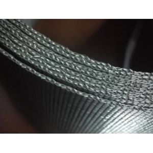 China 150 Micron Stainless Steel Plain Dutch Woven Cloth Fine Wire Mesh Silver Color on sale