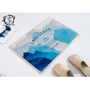 Landscape Pattern Houseware Items Mats Livingroom Area Rug Washable Non-slip