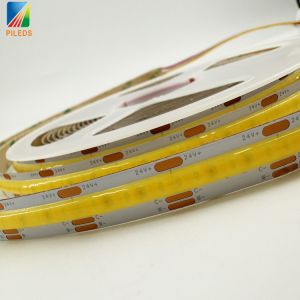 624led/m 24V 14W/m Dual White COB Led Strip CCT Tunable 2700K to 6500K Cri 90