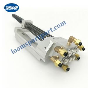 Textile Toyota Loom Spare Parts Main Six Nozzle With Base Yarn Dyed Swing Nozzle