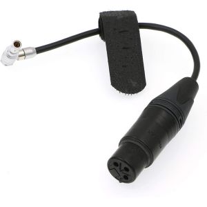 Z CAM E2 Camera Audio Cable Right Angle 00B 5 Pin To XLR 3 Pin Female