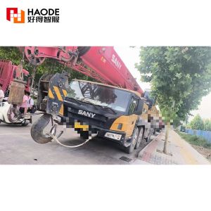 High-Power Used Crawler Cranes SANY SCC550t5 China Origin Second-Hand Used Sany