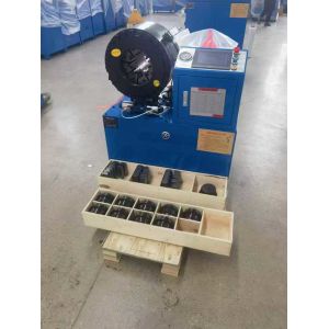 4 Inch Hydraulic Hose Crimping Machine with PLC Control 16 Dies 6-102mm Range