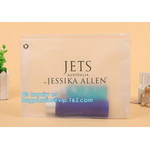 China zipper pouch clear vinyl pouch clear slider bags, slider zipper pvc pouch clear vinyl pvc k bags, hanger hole/pouc on sale