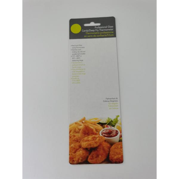 Custom Mechandise Paper Blister Packaging Recyclable Hot Stamping