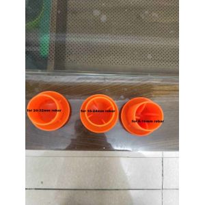 Construction Mushroom Rebar Cap Yellow PP PE Material