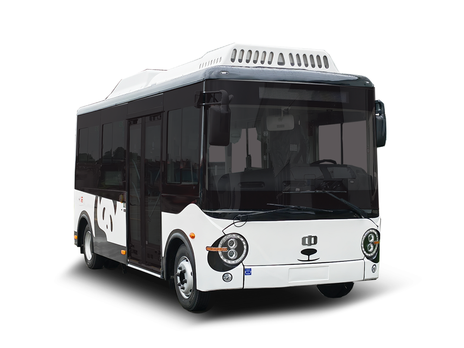 Custom 14-Seater Electric Bus 5995mm Length 69km/h Speed