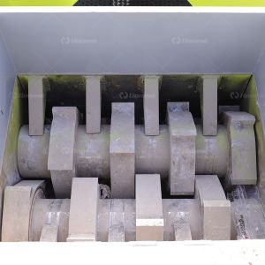 Heavy Duty Mobile Garbage Shredder Track Shredder Metal Shredder Machine