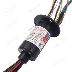 Cheap Electric Power and Ethernet Signal Slip Ring combine with RS422 for Industry for sale