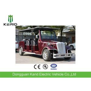 China Luxury Classic Electric Vintage Bus With 8 Seats For Tourist Sightseeing on sale