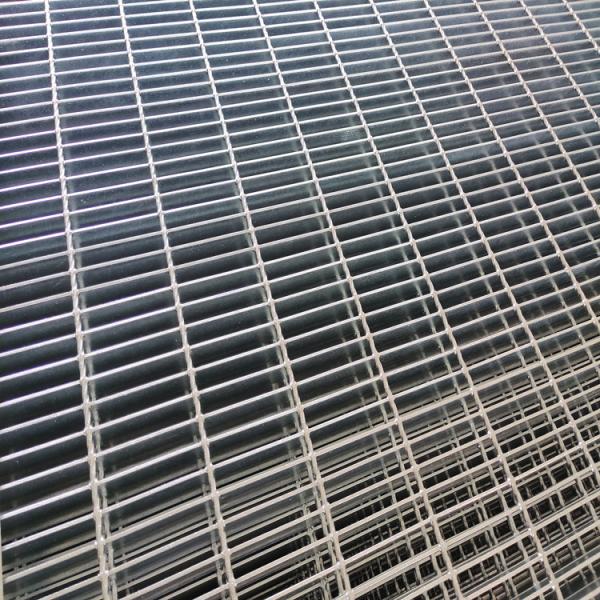 Galvanized Lattice Plate Bar Steel Grating Leak Proof Foot Pedal For Offshore Work