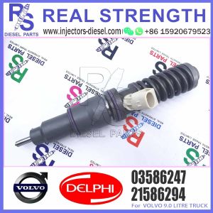 China 3801439 21586294 BEBE4C10001 03586247 3586247 BEBE4C15001 Original Diesel Fuel Injector for V-O-L-V Penta D9 Engine on sale