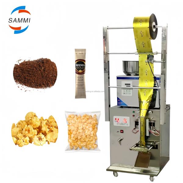 Professional Highly Efficient 3 in 1 Filling Granular Coffee Packing Machine
