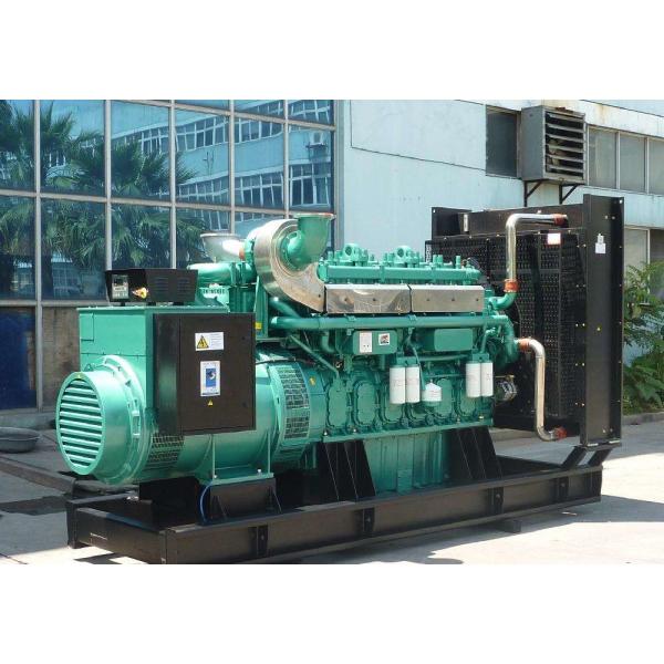 Water Cooled Industrial Generator Set 700 - 800KW 0.8 Power Factor Electric
