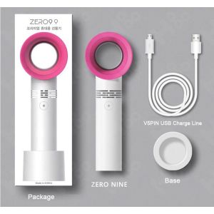 USB Mini Leafless Fan Portable Handheld Chargeable Mini Bladeless Fan