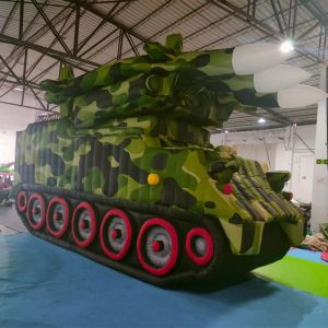 Factory Customized Inflatable Dummy Target for Exercises Radar Tank Launch Model