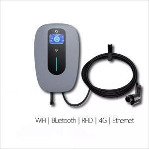 RFID Type 2 EV Home Charger 400V 32 Amp Car Charging Point OCPP 1.6 Json